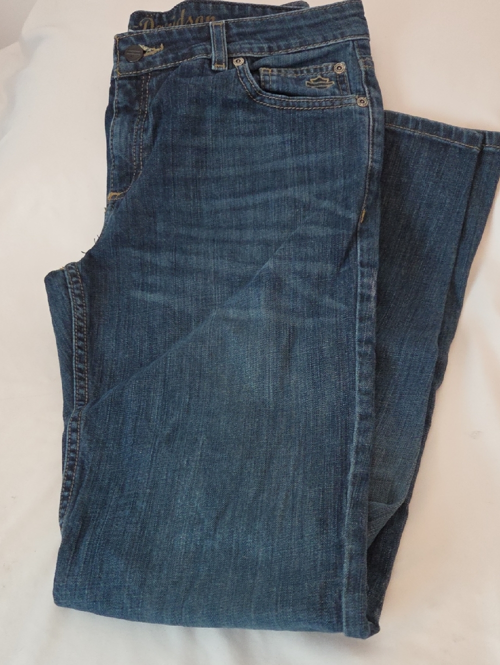 Harley-Davidson Dark Blue Denim Jeans